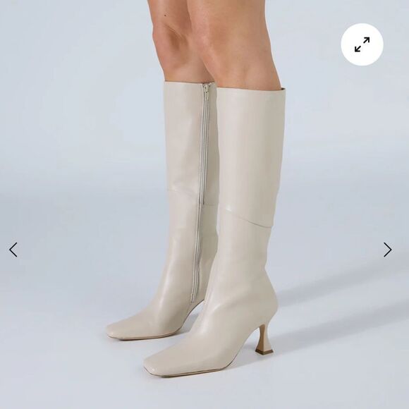 Tony Bianco Vanilla Nappa Heeled Boots - Picture 2 of 14